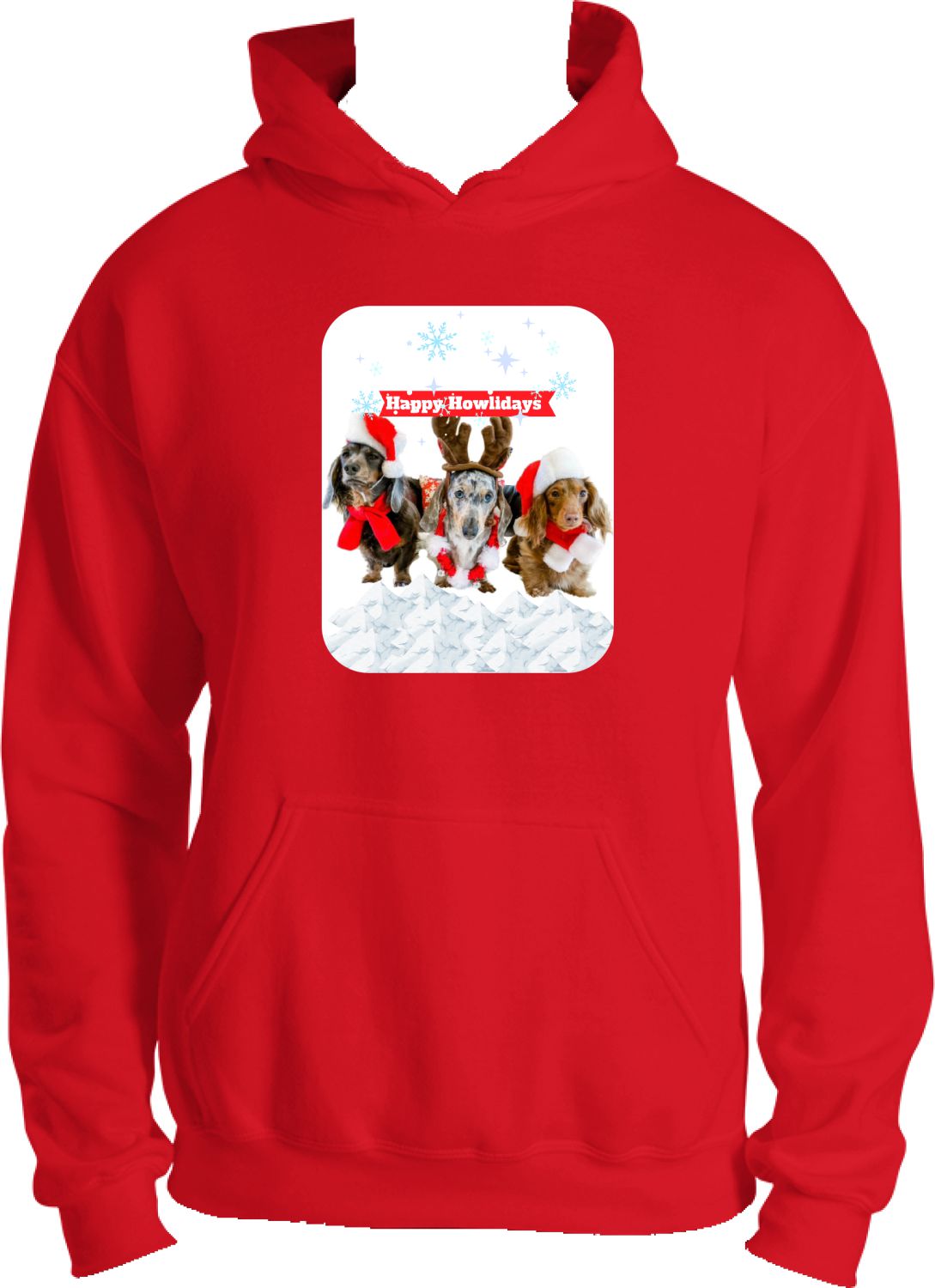 Miniature Dachshund Howliday Hoodie