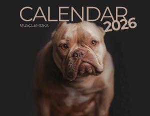 Muscle Moka's 2026 Calendar!