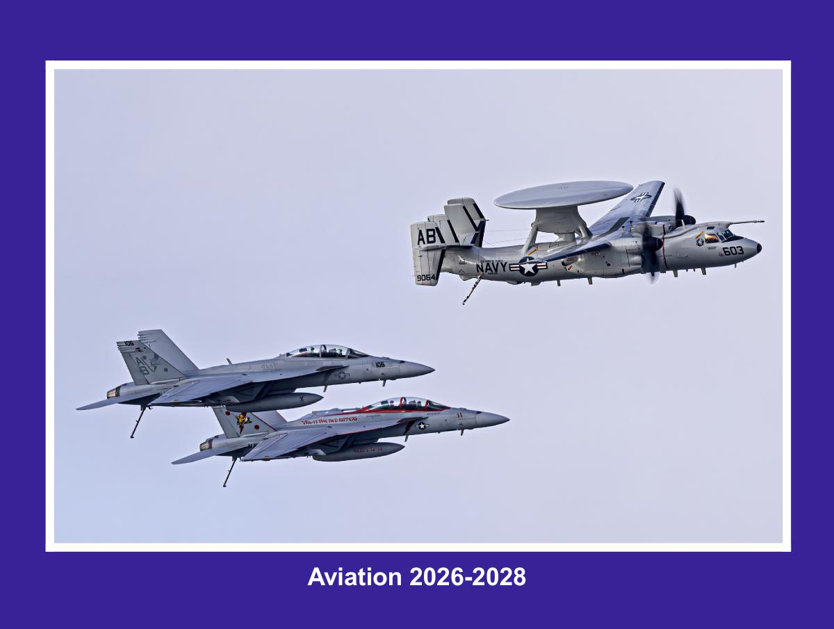 18 Month Aviation Calendar