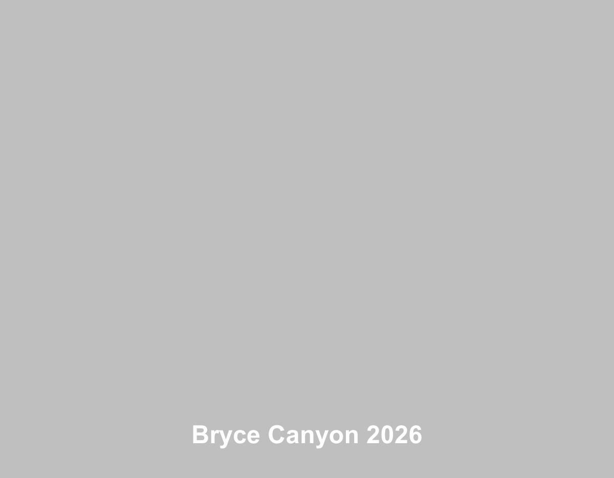 Bryce Canyon 2026