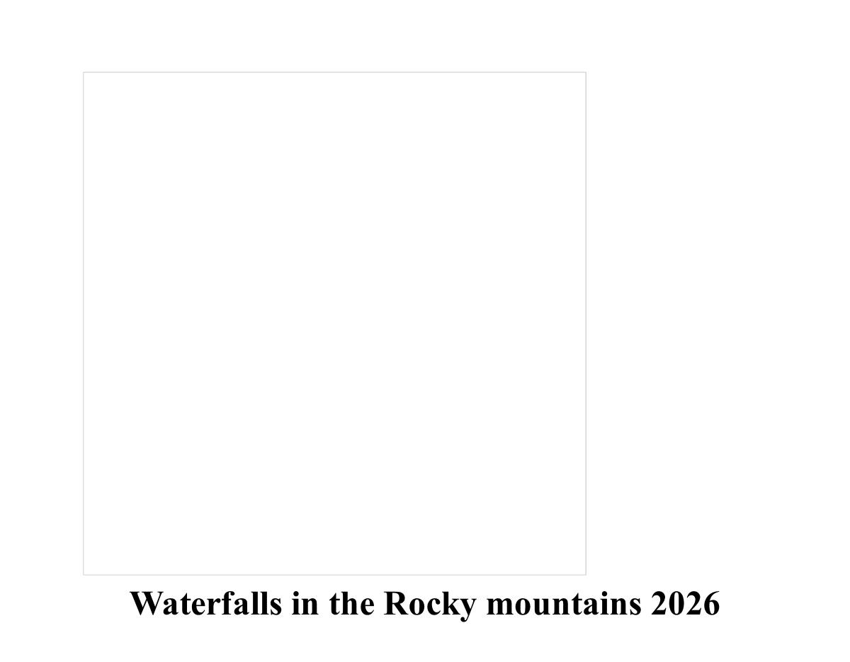 Waterfalls in the rocky mountains 2026
