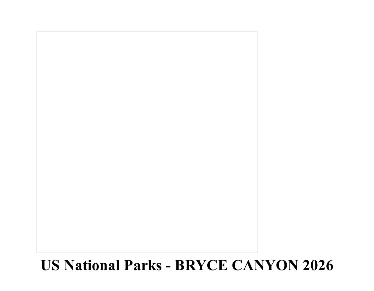 US National Park BRYCE CANYON 2026