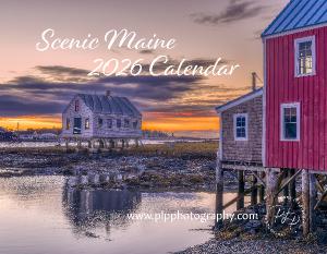 Scenic Maine 2026 Wall Calendar