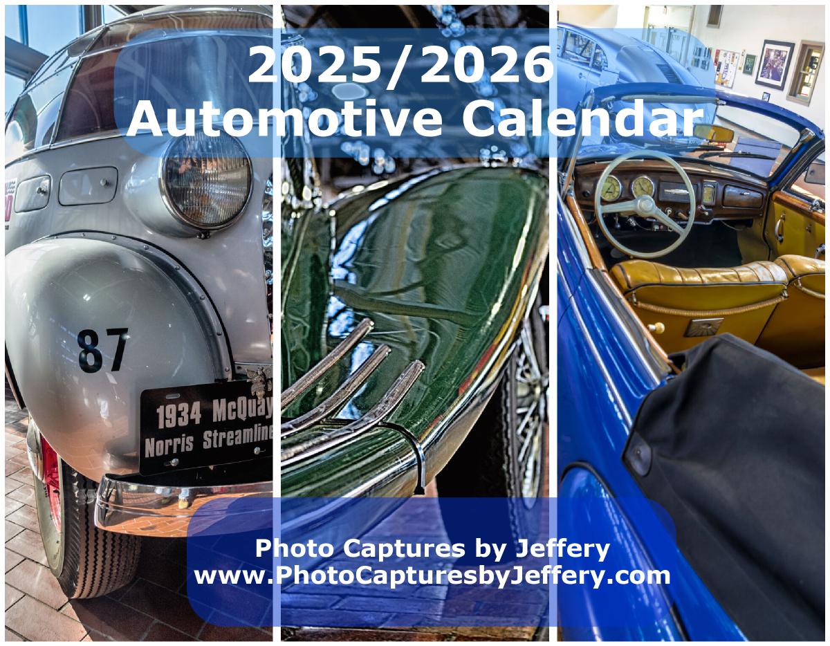 2025/2026 17 Month Automotive Calendar