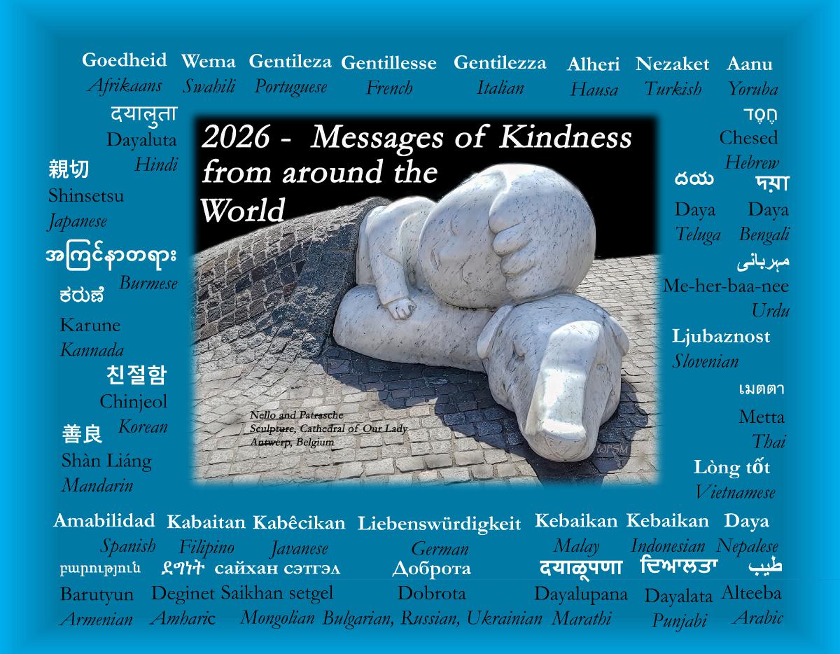 Wall Calendar - Messages of Kindness from World