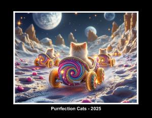 PurrfectionArtist calendar - Cat racing view