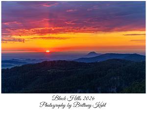 2026 Black Hills Calendar