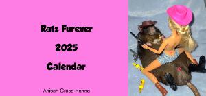 Ratz Furever 2025 Desk Calendar