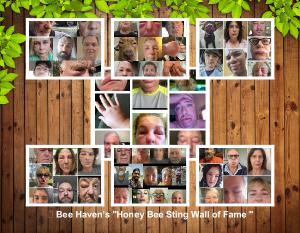 Bee Haven’s, Bee Sting Wall of Fame Calendar 202
