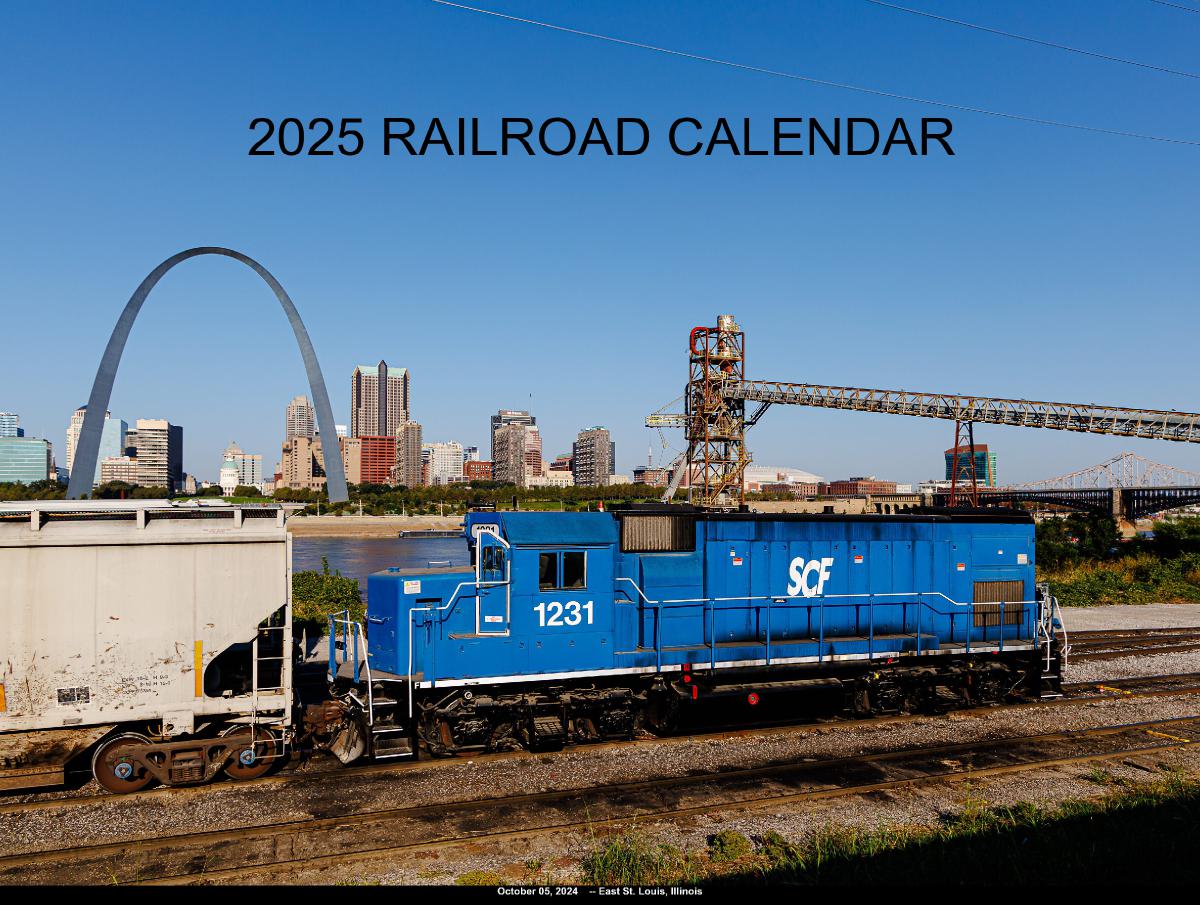 2025 Railroad Calendar