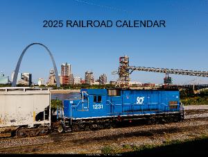 2025 Railroad Calendar