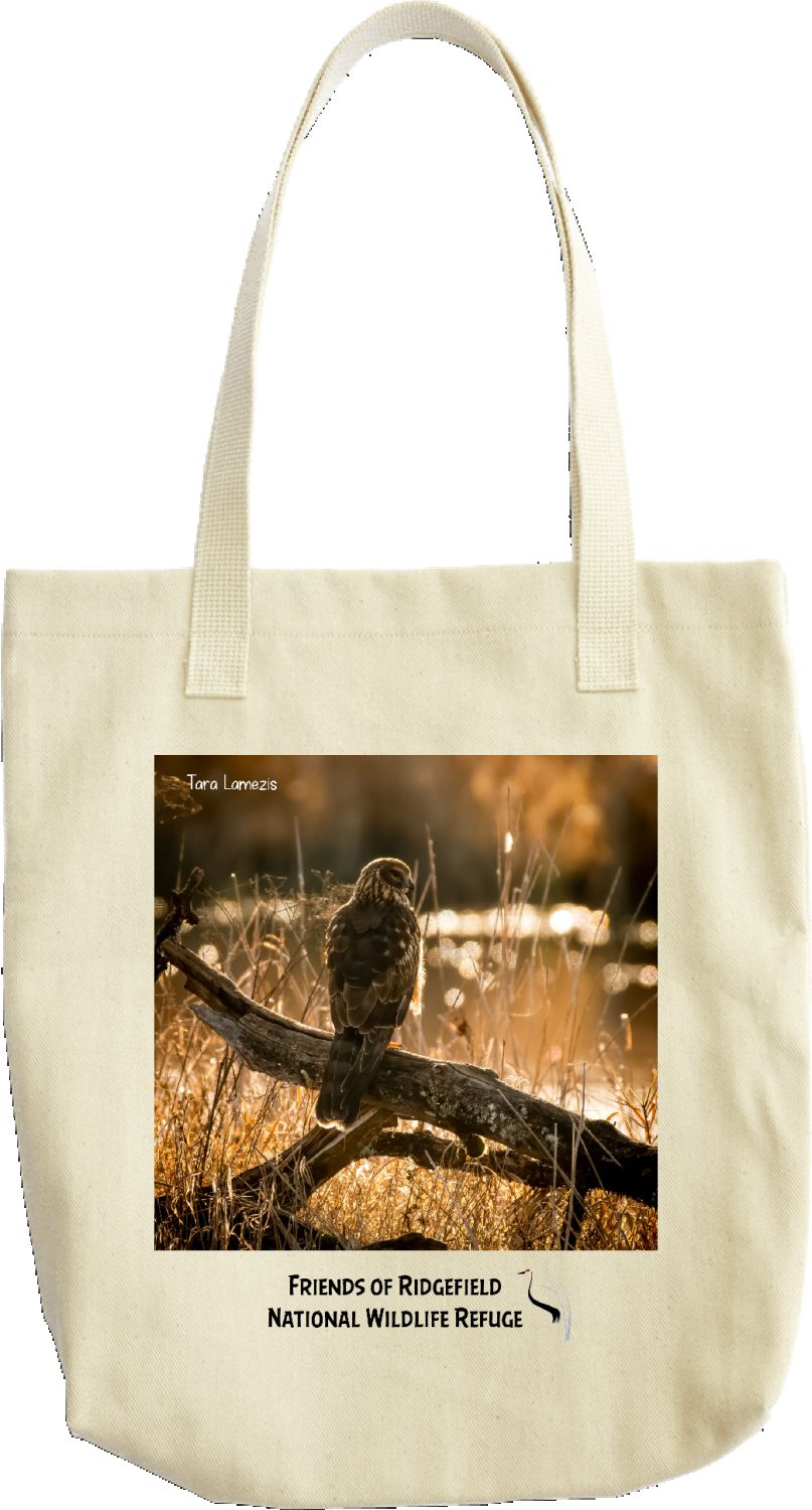 2022 Northern Harrier tote bag