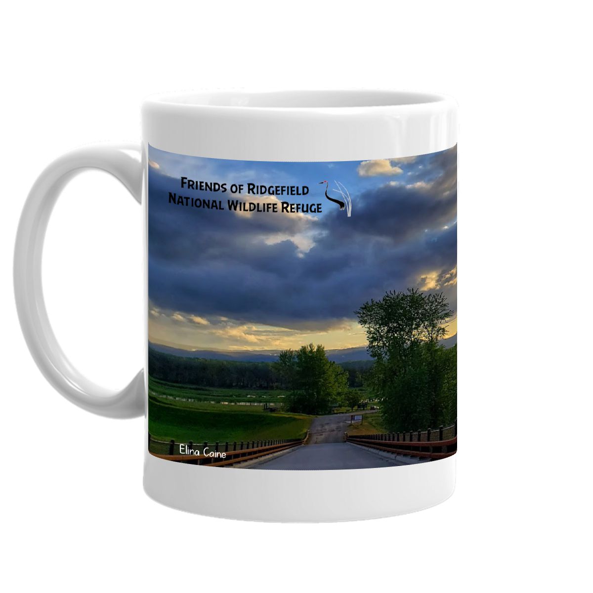 2022 Refuge Entrance Bridge Sunet mug