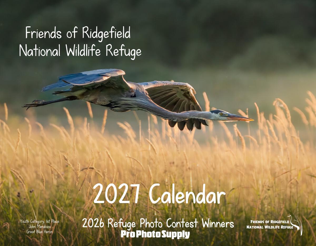 2027 FRNWR Photo Contest Calendar