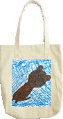 2021 SB Youth Art Contest River Otter tote bag