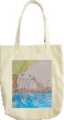 2021 SB Youth Art Contest Sandhill Crane tote bag