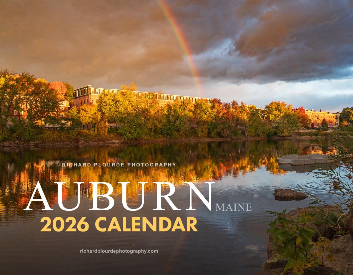 Auburn Maine 2026 Wall Calendar