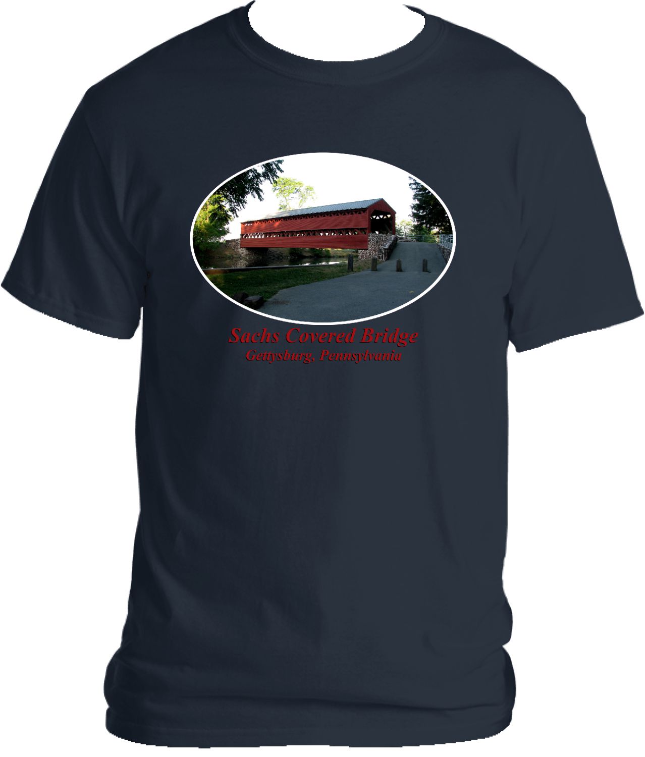 Sachs Covered Bridge tshirt