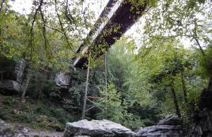 Hortons Mill Covered Bridge poster
