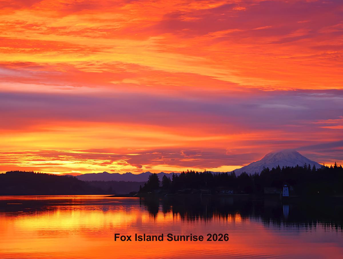Fox Island Sunrise 2026
