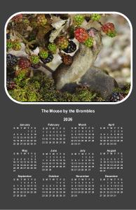 George The mouse by the Brambles  poster