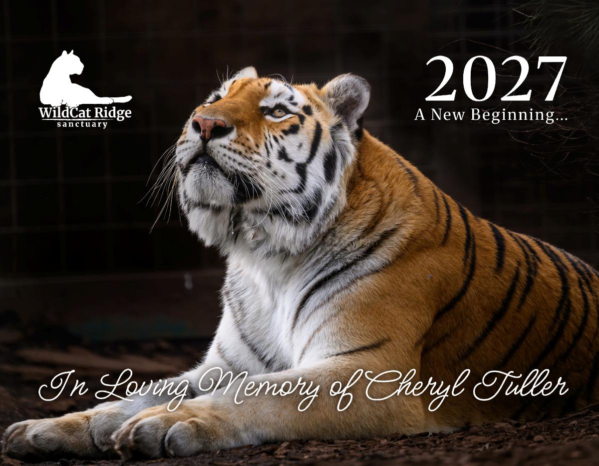 WildCat Ridge Sanctuary Calendar 2027