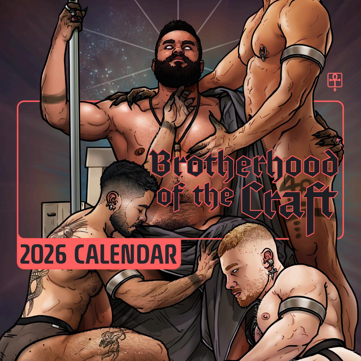 NSFW Brotherhood of the Craft Calendar