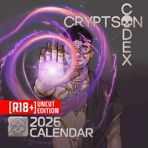 UNCENSORED Cryptson Codex 12x12in Calendar
