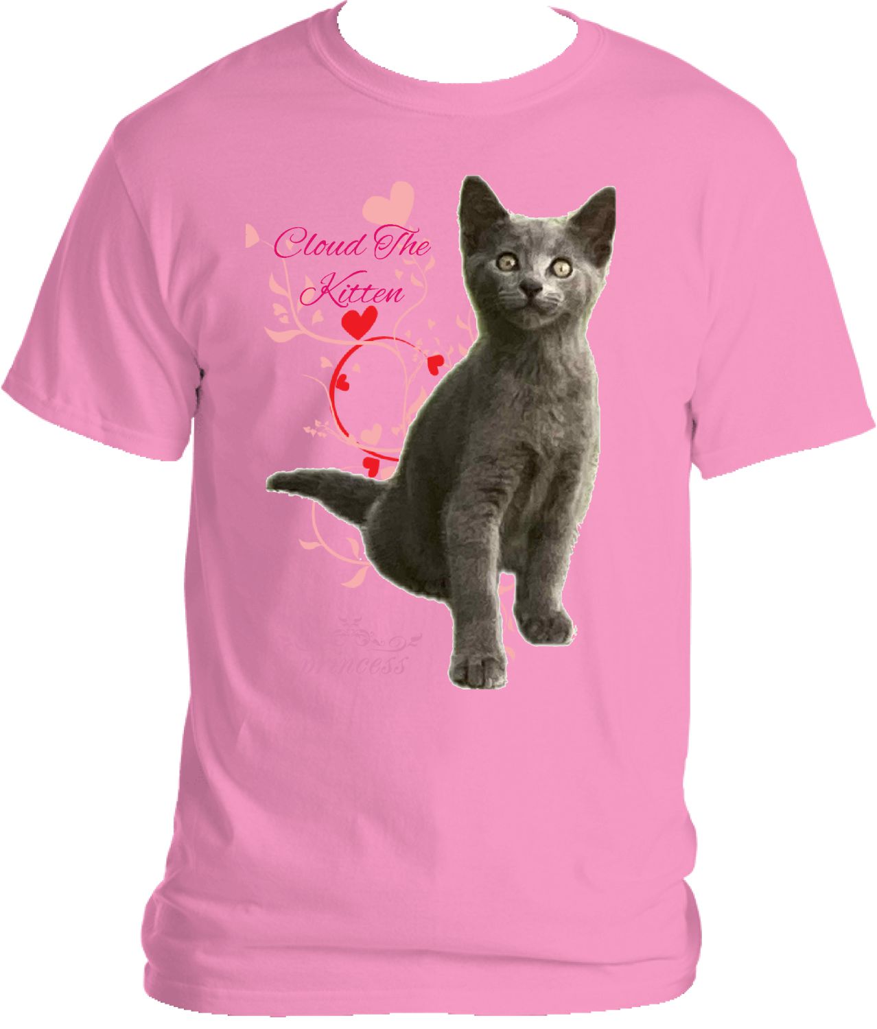 Cloud The Kitten 1 Tshirt