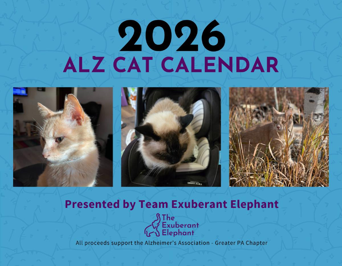 2026 ALZ Cat Calendar