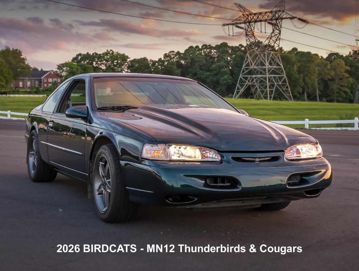 2026 LX Thunderbirds & Mercury XR7 Cougars