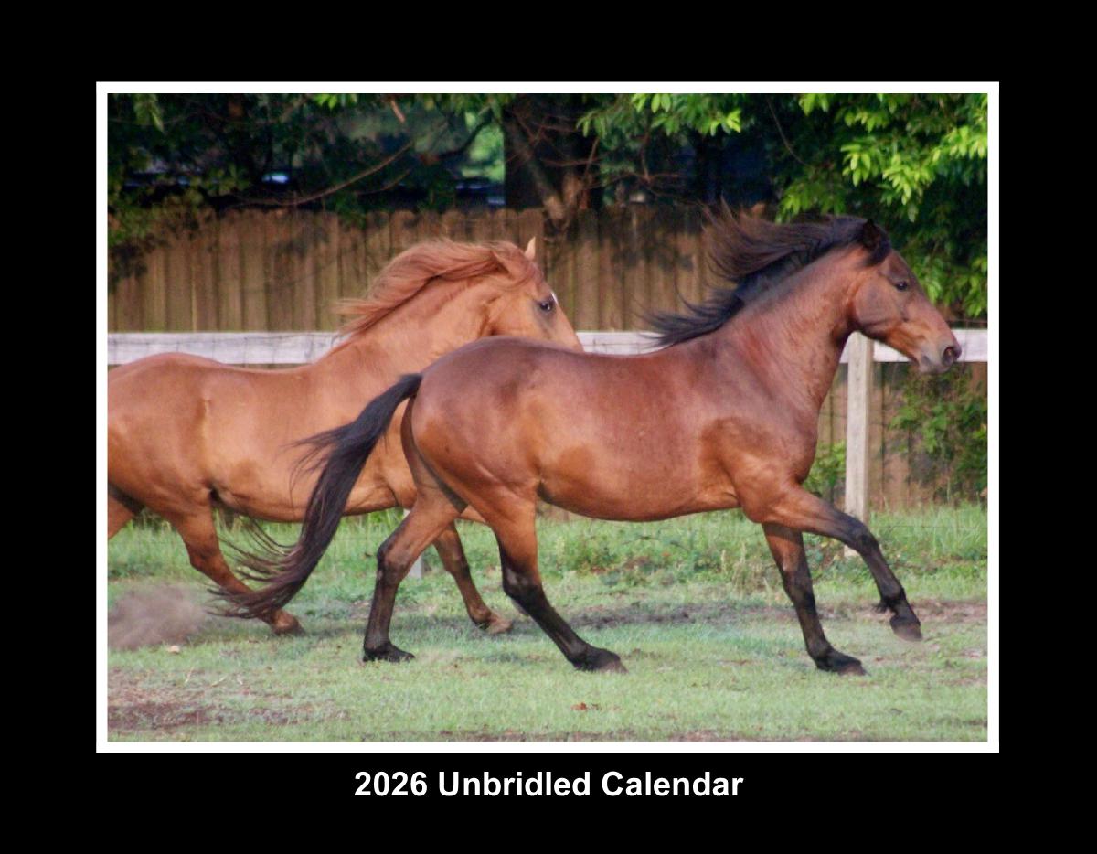 2026 Unbridled Calendar