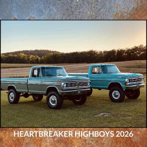 Heartbreaker Highboys 2026 Calendar