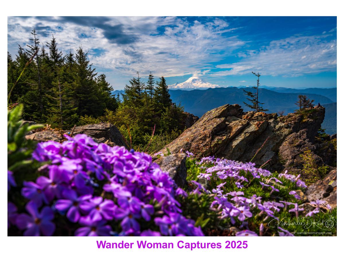 2025 Wander Woman Captures Calendar