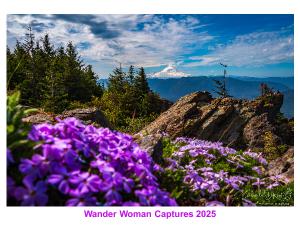 2025 Wander Woman Captures Calendar