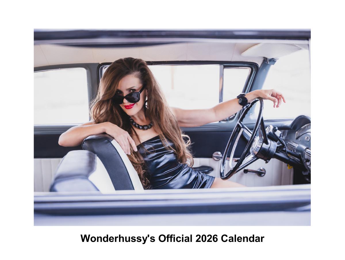 Wonderhussy's Official 2026 Pinup Calendar