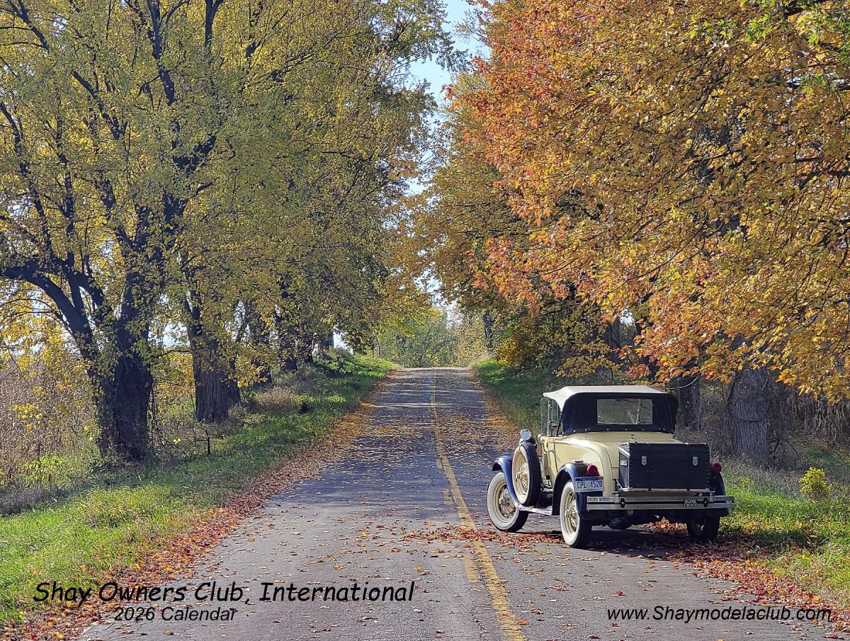Shay Owners Club, International 2026 wall calendar