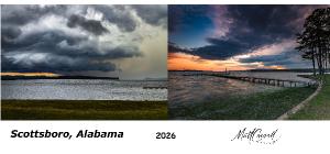 Scottsboro Desk Calendar 2026